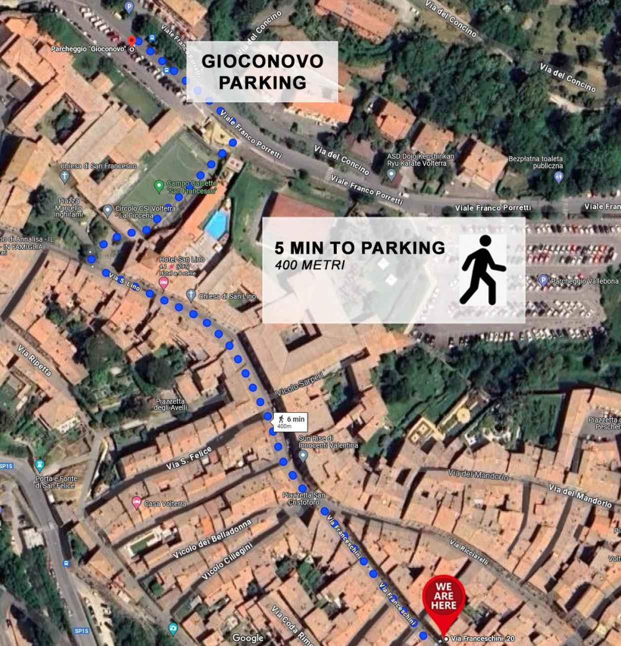 Il Cantuccio- Appartamento In Centro Con Giardino Βολτέρρα Εξωτερικό φωτογραφία